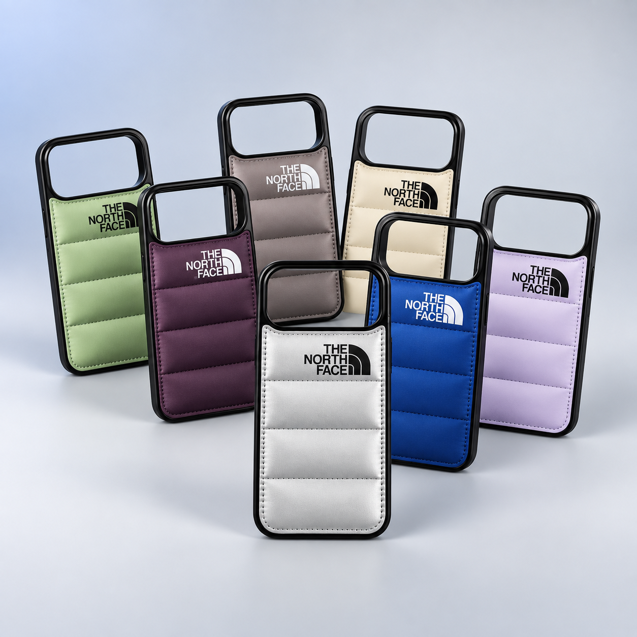Puffer Edition — Plata, Topo, Crema, Verde, Morado, Azul, Lila